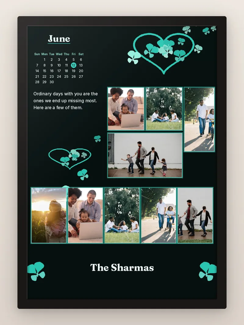 All Of Us After Dark — personalised photo frame
