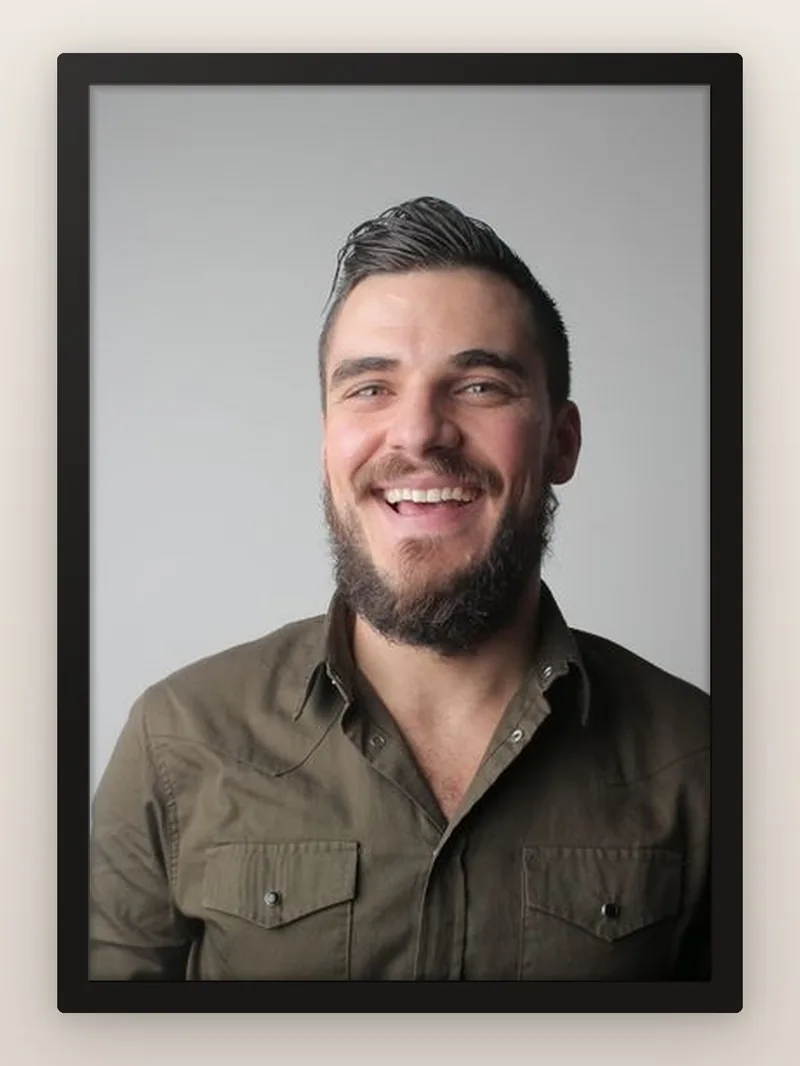Plain Custom Frame — personalised photo frame