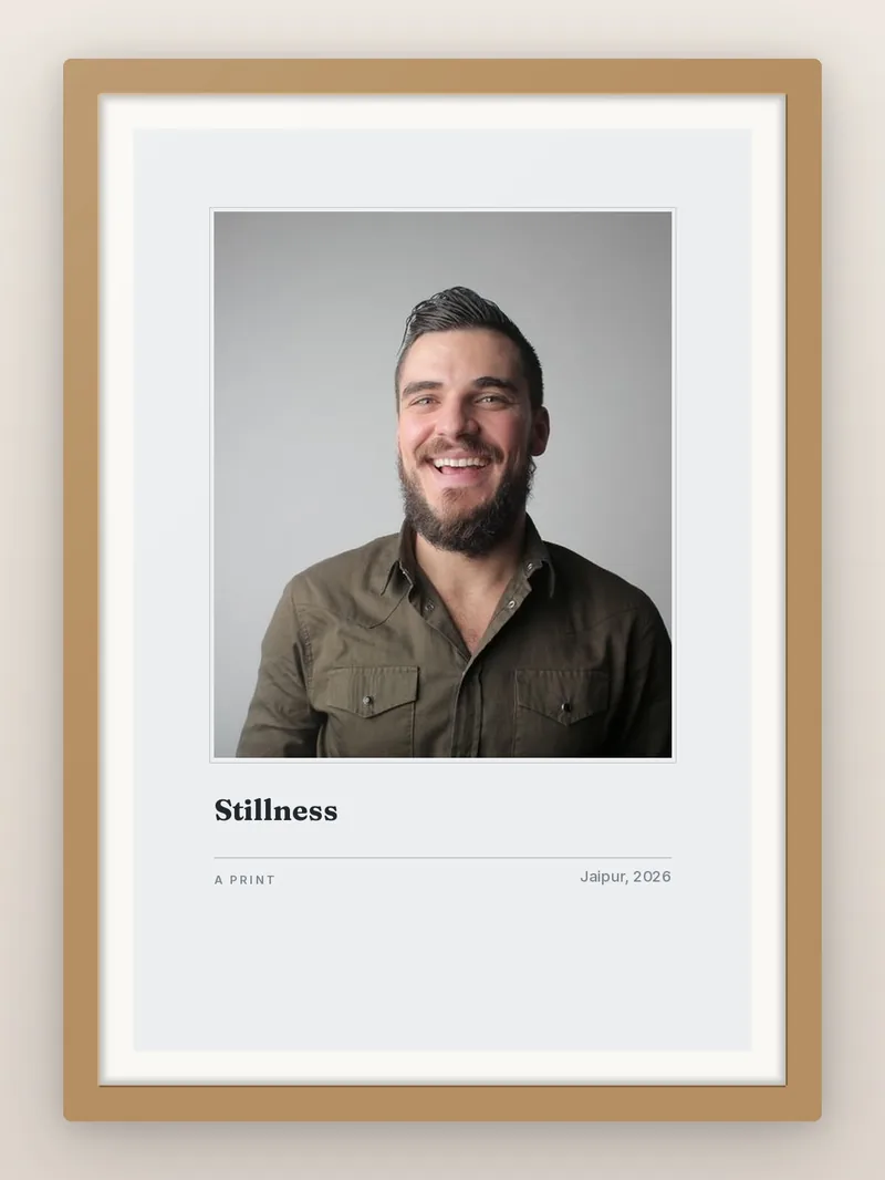 Gallery Wall Print — personalised photo frame