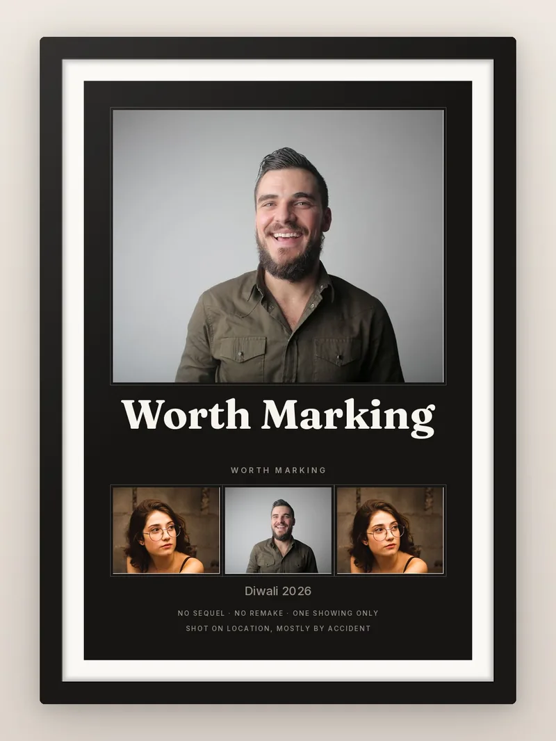 Celebration Picture — personalised photo frame