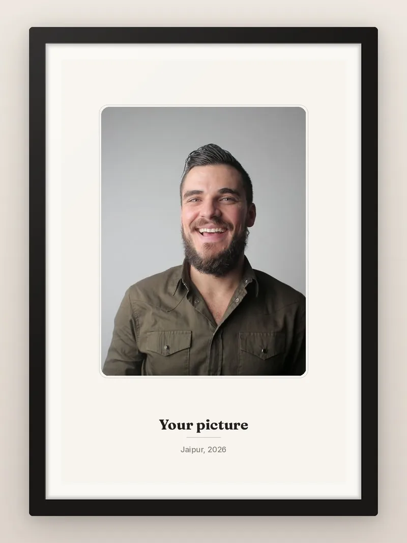Softened Print — Custom — personalised photo frame