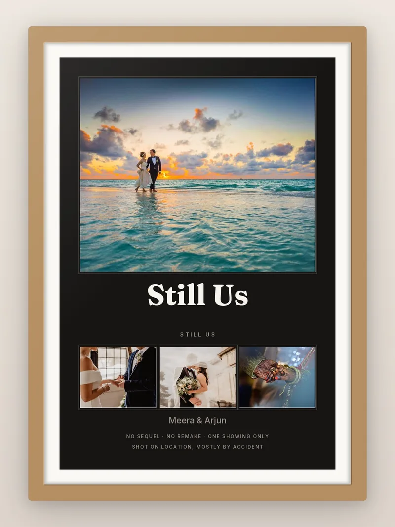 Anniversary Picture — personalised photo frame